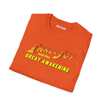 INNER JOY and the GREAT AWAKENING Unisex Softstyle 100% Cotton T-Shirt