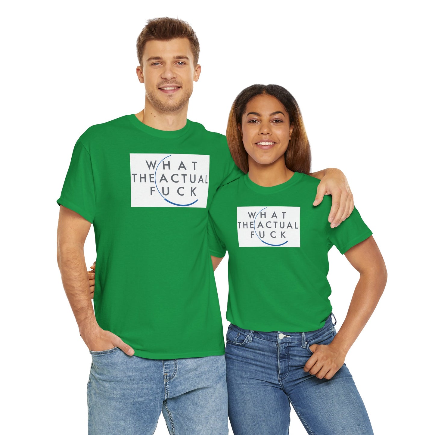 WHAT THE ACTUAL FUCK Unisex Heavy Cotton Tee