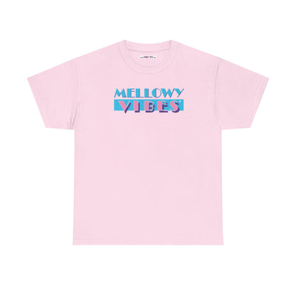 MELLOWY VIBES Unisex Heavy Cotton Tee