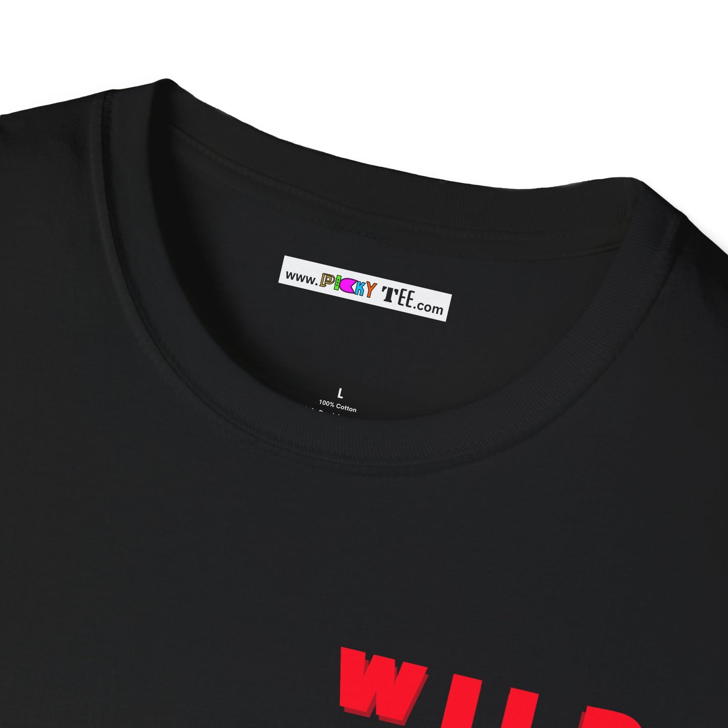 WILD AT HEART Unisex Softstyle 100% Cotton T-Shirt