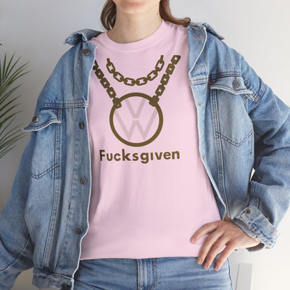 ZER0 Fucksgiven Unisex Heavy Cotton Tee