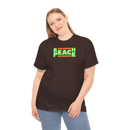 REACH PEACE Unisex Heavy Cotton Tee