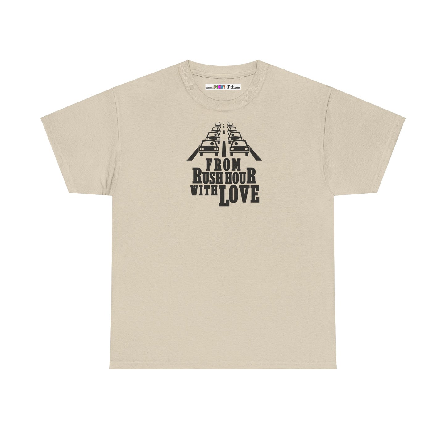 FROM RUSH HOUR WITH LOVE Unisex Heavy Cotton Tee