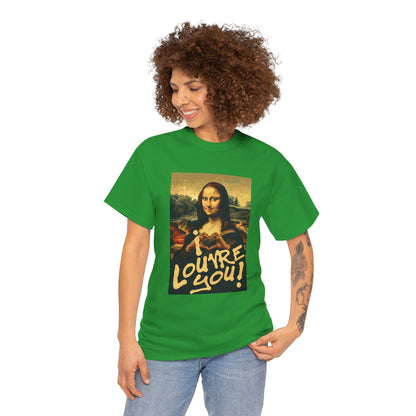 I LOUVRE YOU! Unisex Heavy Cotton Tee