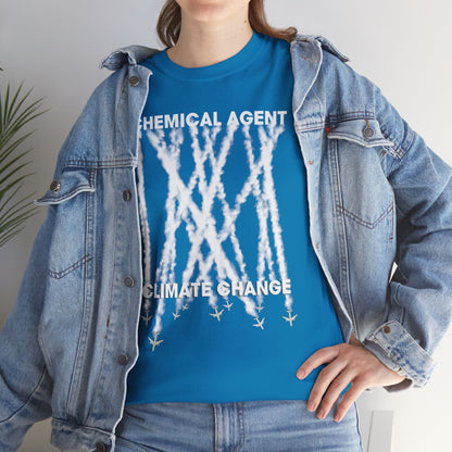 CHEMICAL AGENT/CLIMATE CHANGE Unisex Heavy Cotton Tee