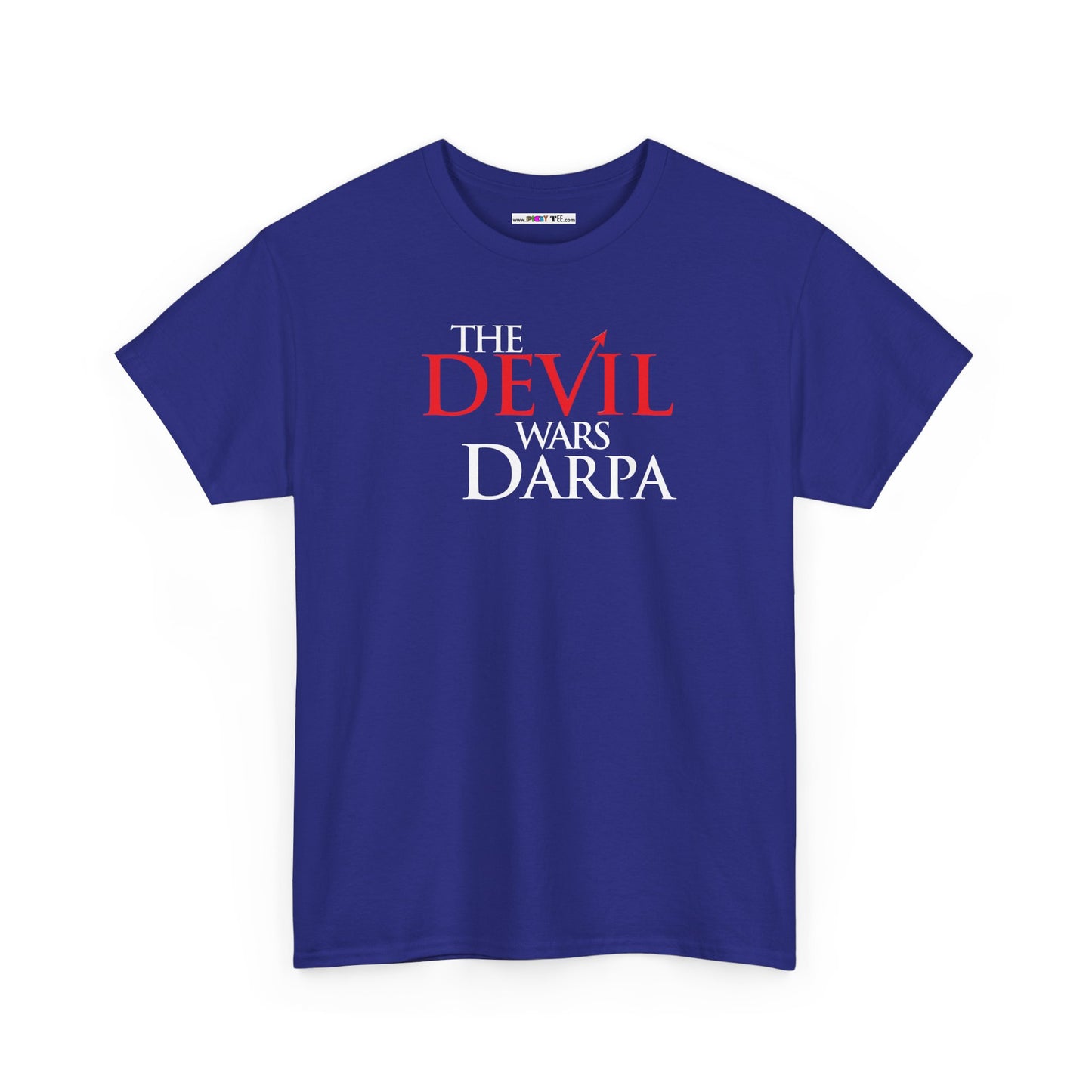 THE DEVIL WARS DARPA Unisex Heavy Cotton Tee