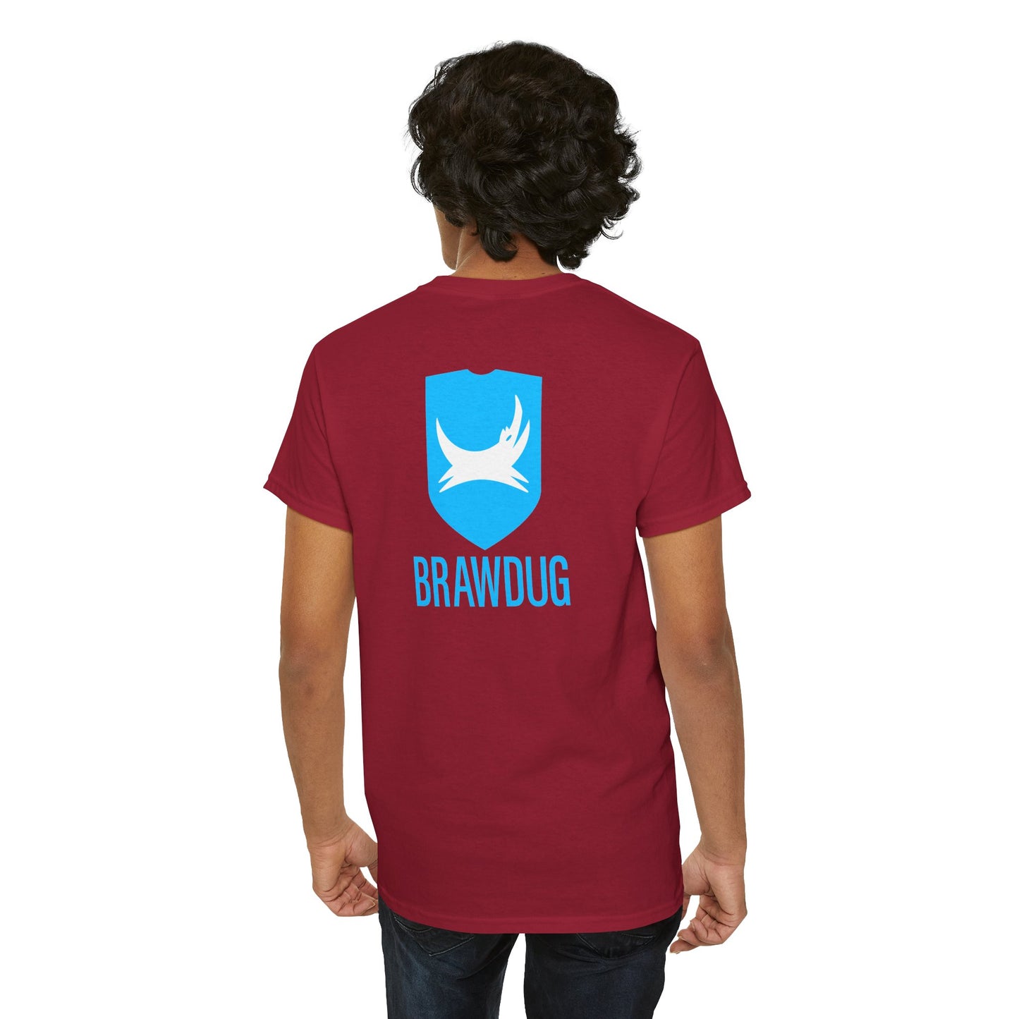 BRAWDUG Unisex Heavy Cotton Tee