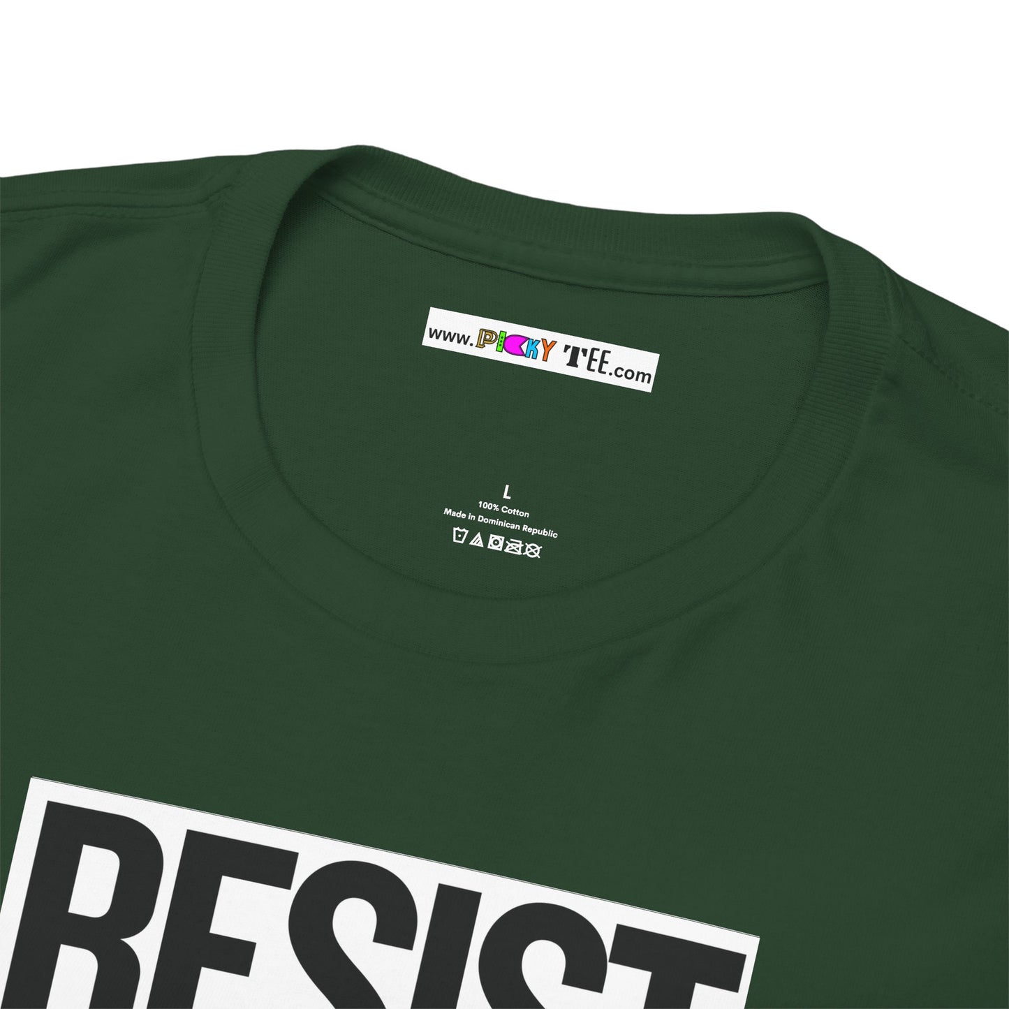 RESIST STANCE UNITED Unisex Heavy Cotton Tee