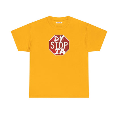 STOP DYSTOPIA Unisex Heavy Cotton Tee