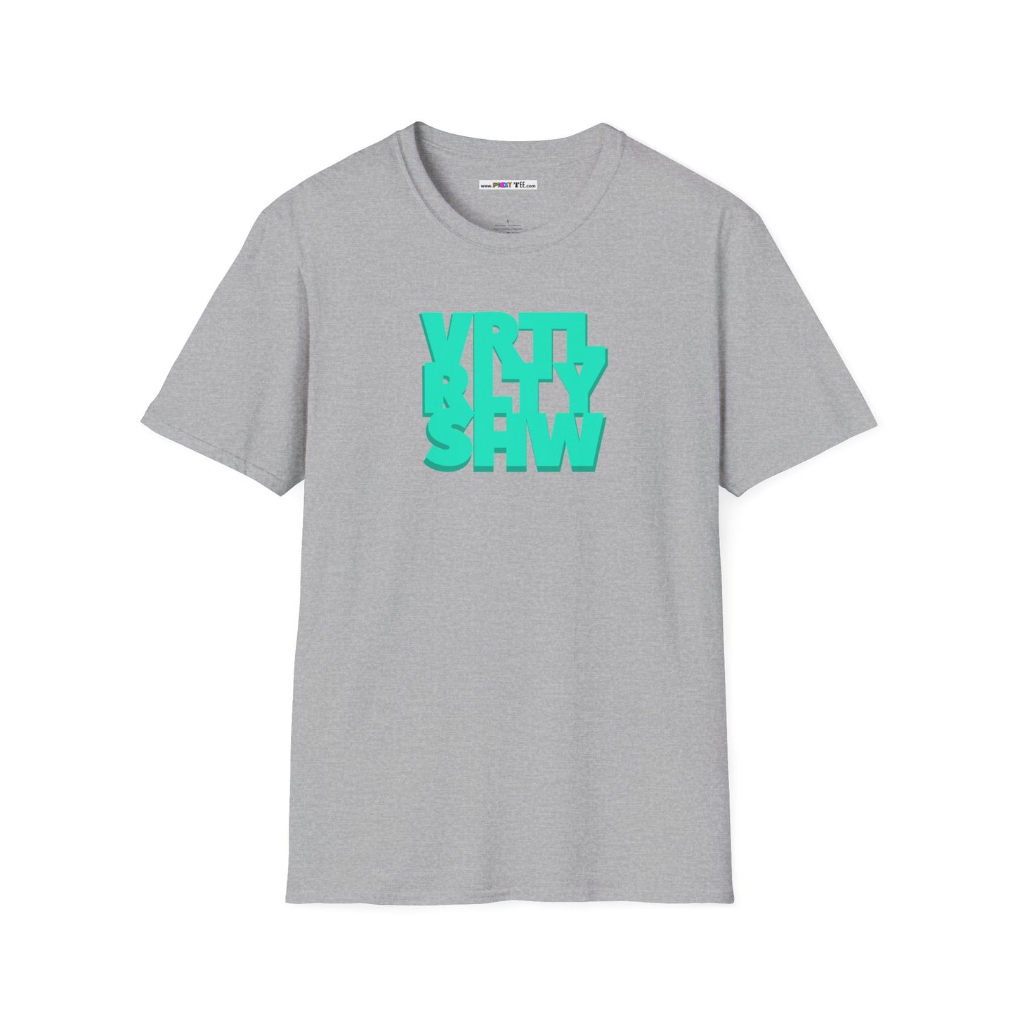 VRTL RLTY SHW Unisex Softstyle 100% Cotton T-Shirt