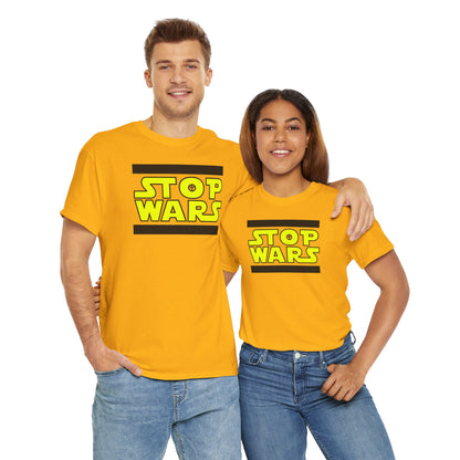 STOP WARS Unisex Heavy Cotton Tee
