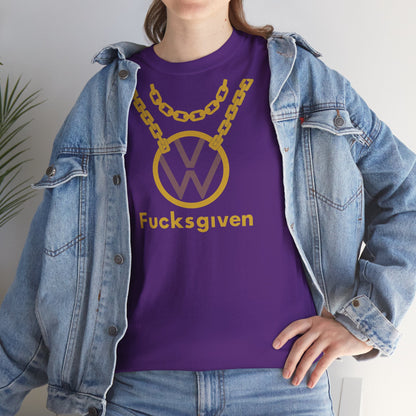 ZER0 Fucksgiven Unisex Heavy Cotton Tee