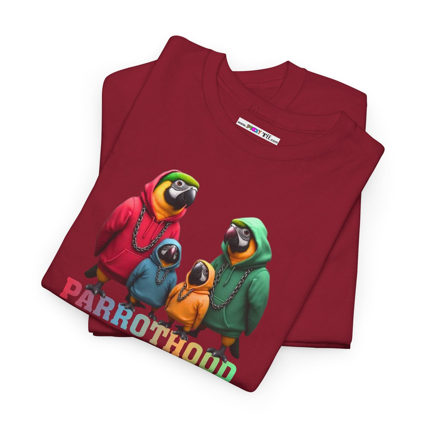 PARROTHOOD Unisex Heavy Cotton Tee