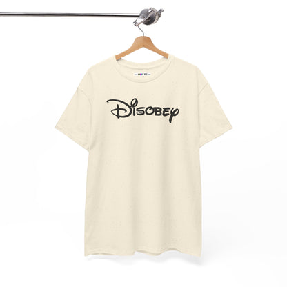 Disobey Unisex Heavy Cotton Tee