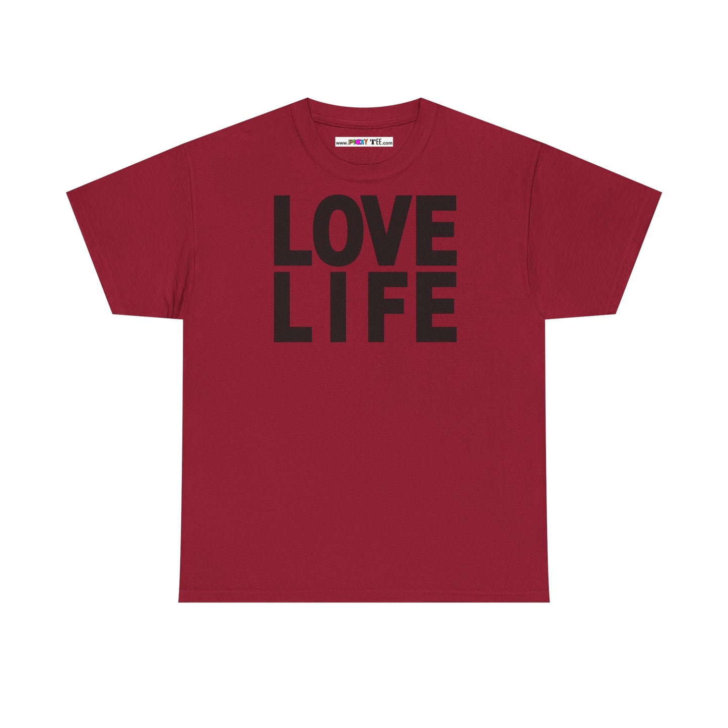 LOVE LIFE Unisex Heavy Cotton Tee