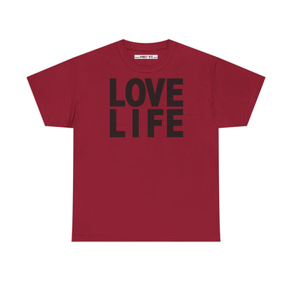 LOVE LIFE Unisex Heavy Cotton Tee