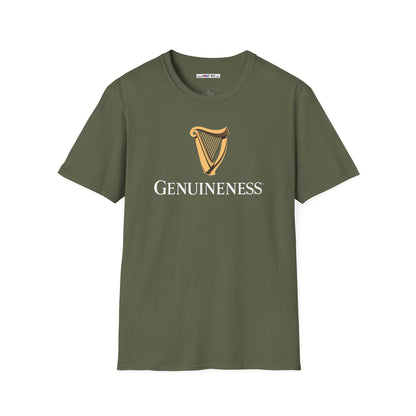 GENUINENESS Unisex Softstyle 100% Cotton T-Shirt