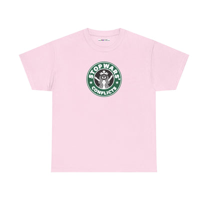 STOP WARS' CONFLICTS Unisex Heavy Cotton Tee