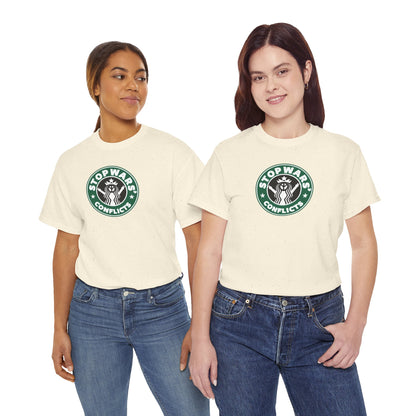 STOP WARS' CONFLICTS Unisex Heavy Cotton Tee