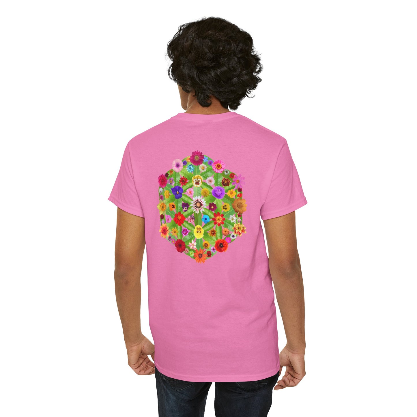 Flowers of Life Unisex Heavy Cotton Tee