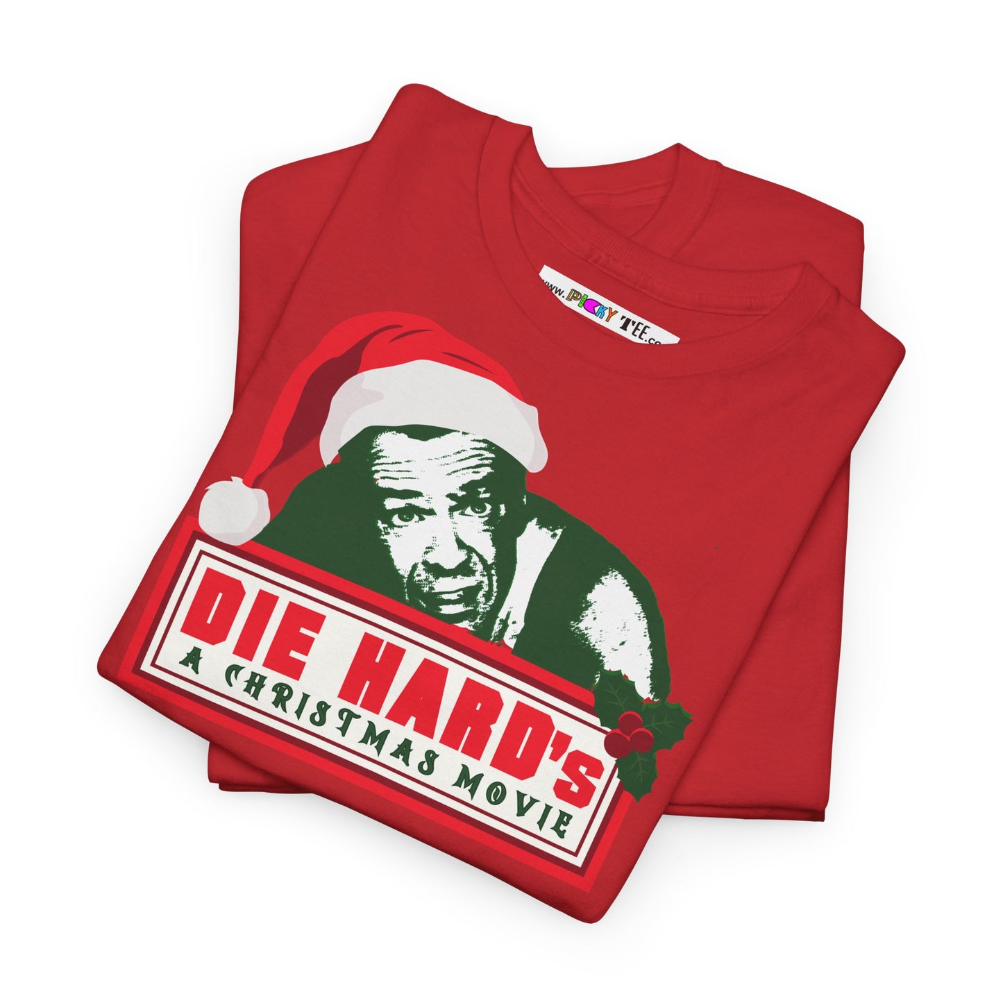 DIE HARD'S A CHRISTMAS MOVIE  Unisex Heavy Cotton Tee