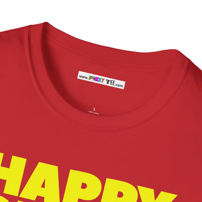 HAPPY PLACE/PEACE Unisex Softstyle 100% Cotton T-Shirt