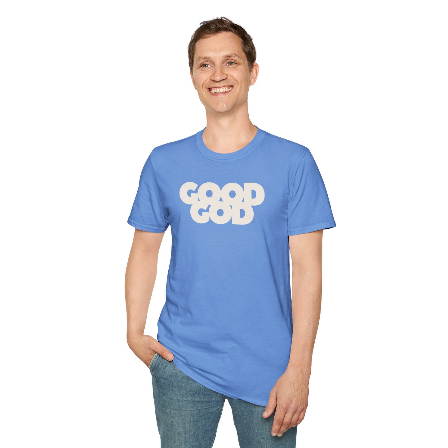 GOOD GOD Unisex Softstyle 100% Cotton T-Shirt