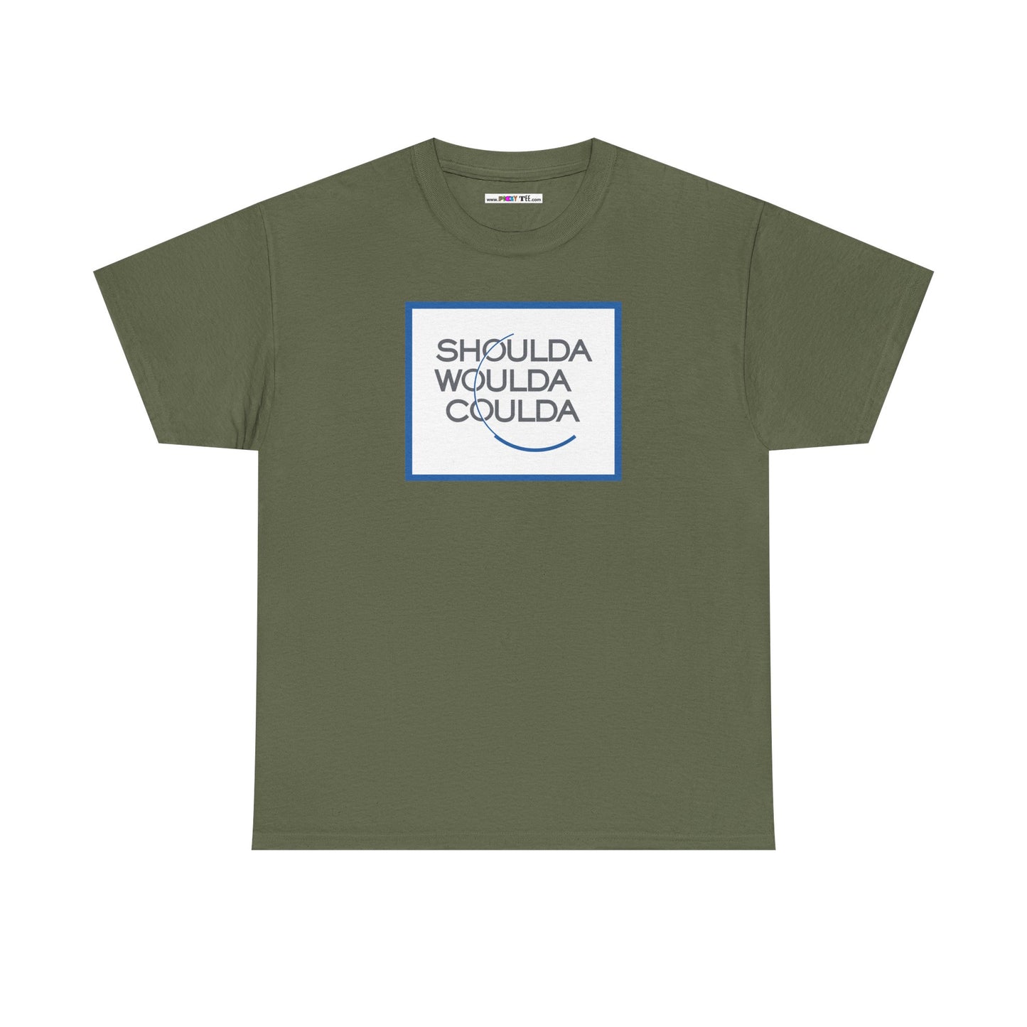 SHOULDA WOULDA COULDA Unisex Heavy Cotton Tee