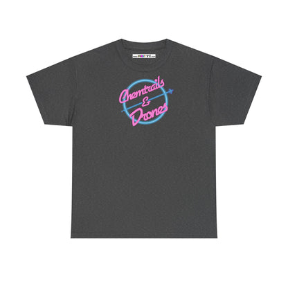 Chemtrails & Drones Unisex Heavy Cotton Tee