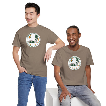 HOMELAND SECURITY (OUR DEPARTMENT OF) Unisex Heavy Cotton Tee