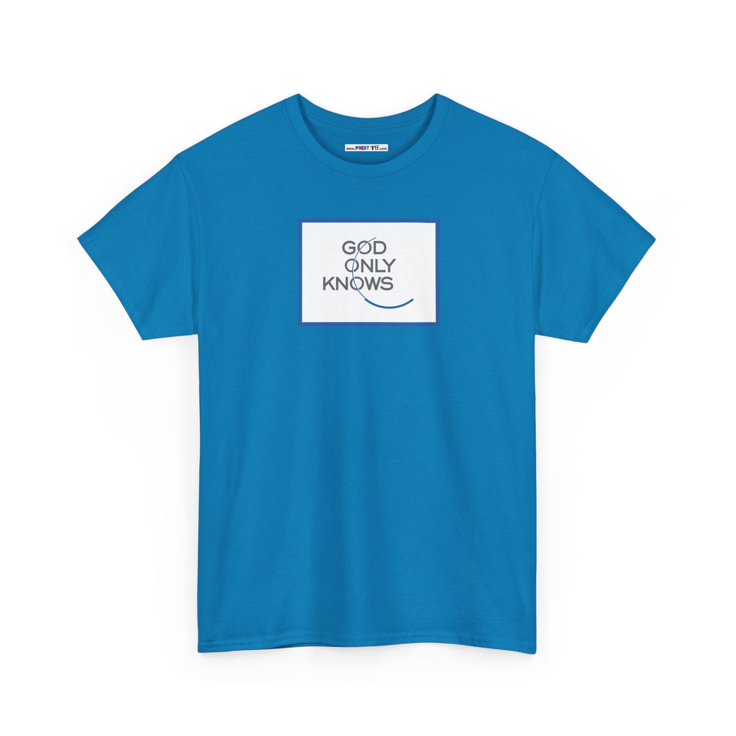 GOD ONLY KNOWS Unisex Heavy Cotton Tee