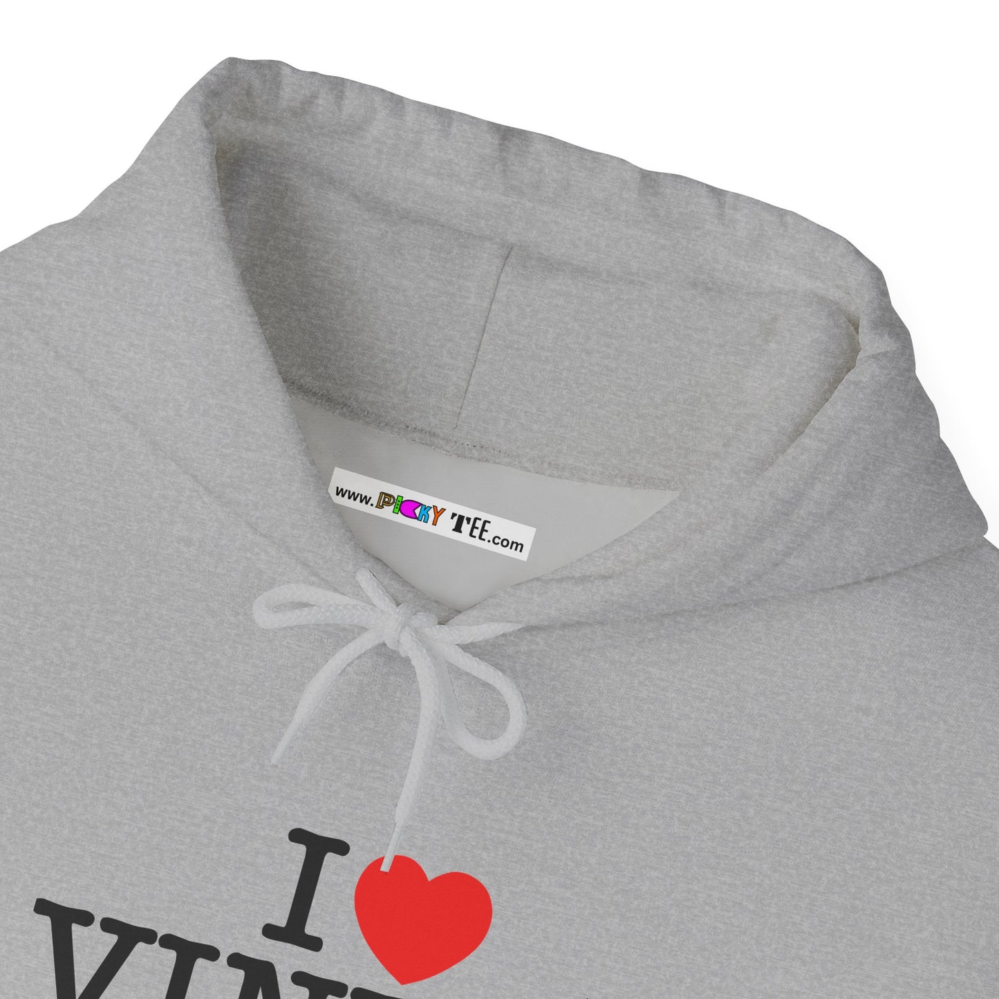 I ❤️ VINYL Unisex Heavy Blend™ Hooded Sweatshirt