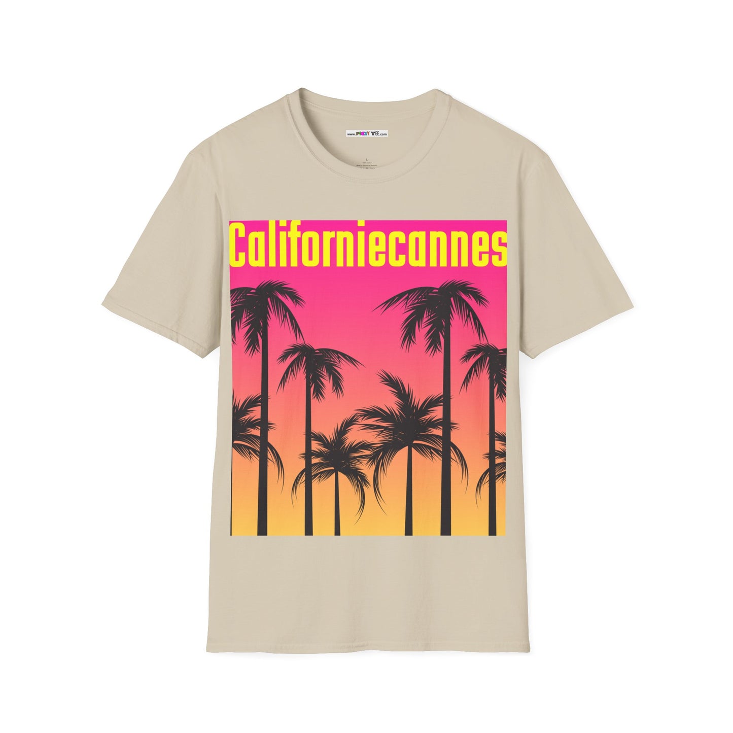 Californiecannes Unisex Softstyle 100% Cotton T-Shirt