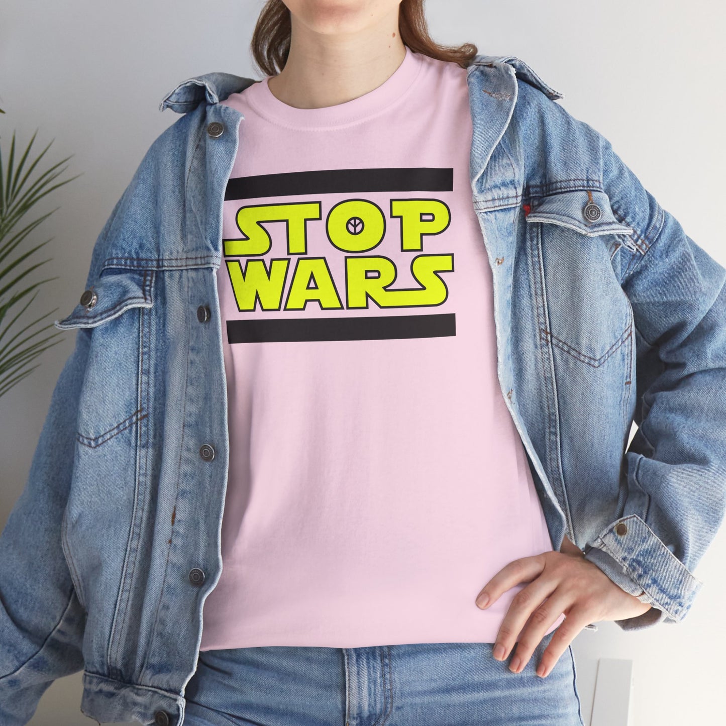STOP WARS Unisex Heavy Cotton Tee