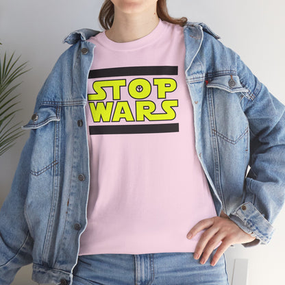 STOP WARS Unisex Heavy Cotton Tee