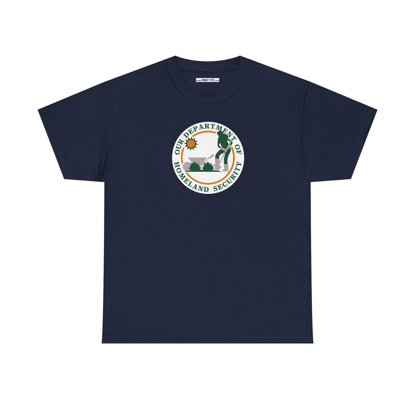 HOMELAND SECURITY (OUR DEPARTMENT OF) Unisex Heavy Cotton Tee