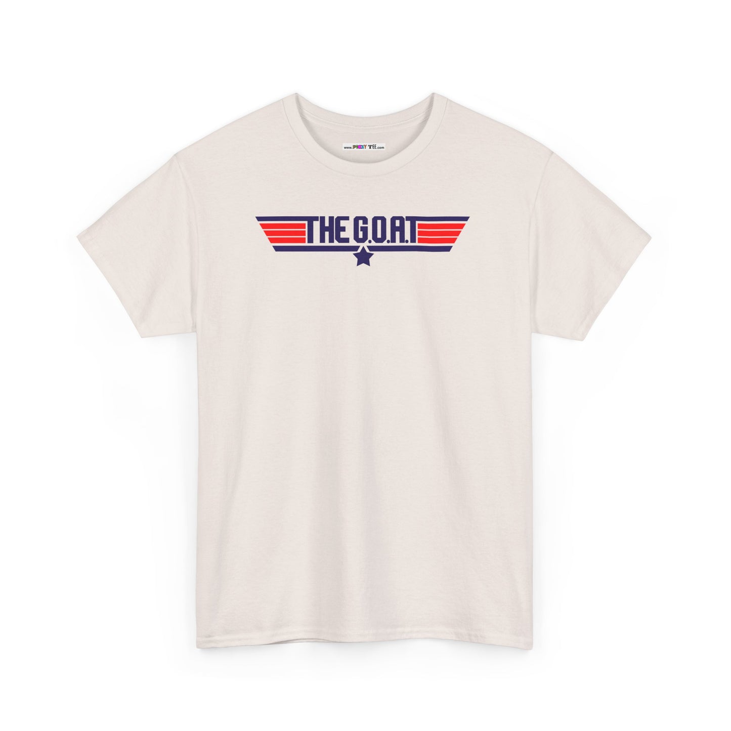 THE G.O.A.T Unisex Heavy Cotton Tee
