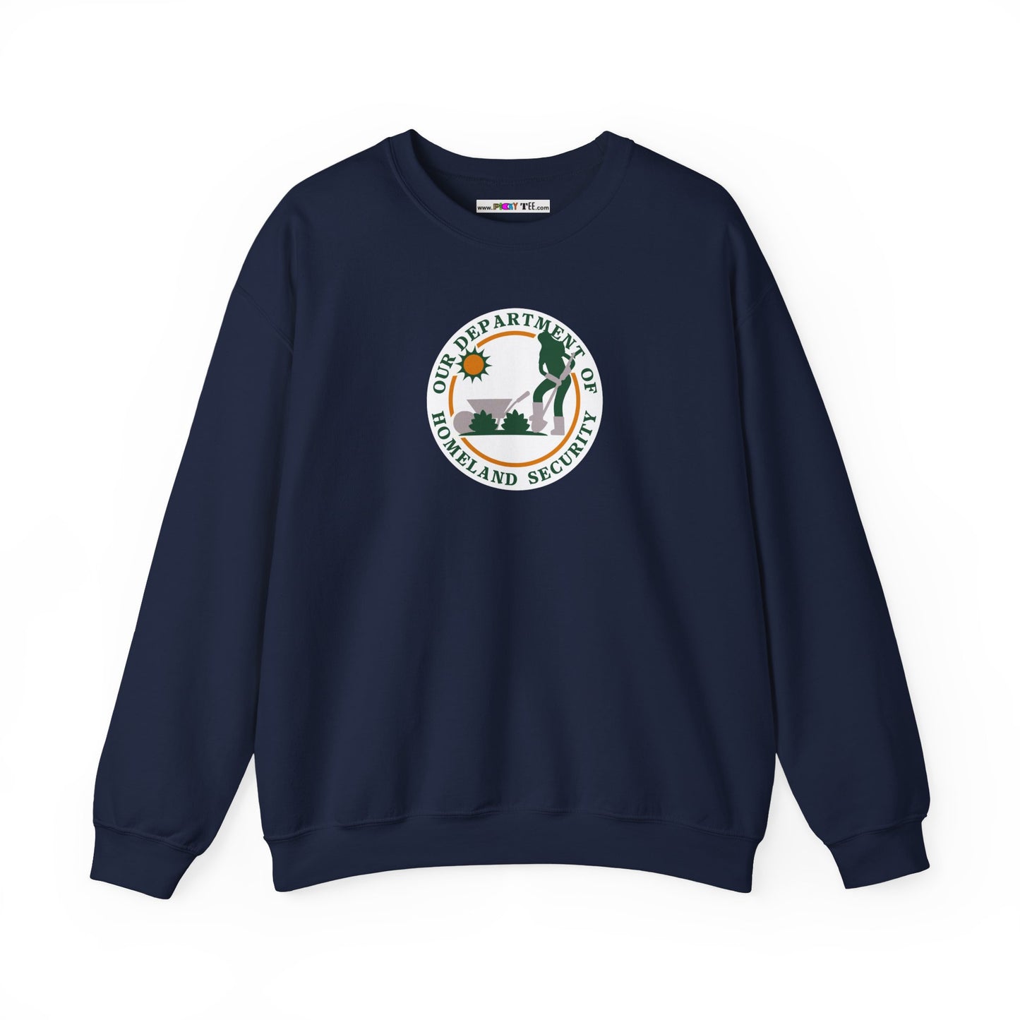 HOMELAND SECURITY (OUR DEPARTMENT OF)  Unisex Heavy Cotton Sweatshirt
