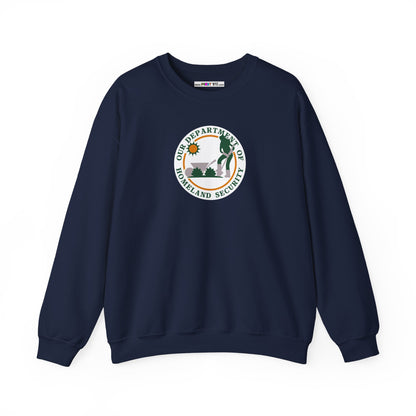 HOMELAND SECURITY (OUR DEPARTMENT OF)  Unisex Heavy Cotton Sweatshirt