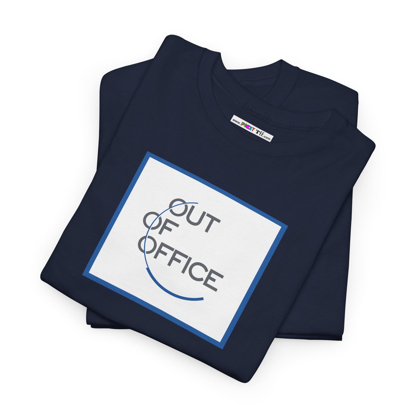 OUT OF OFFICE Unisex Heavy Cotton Tee