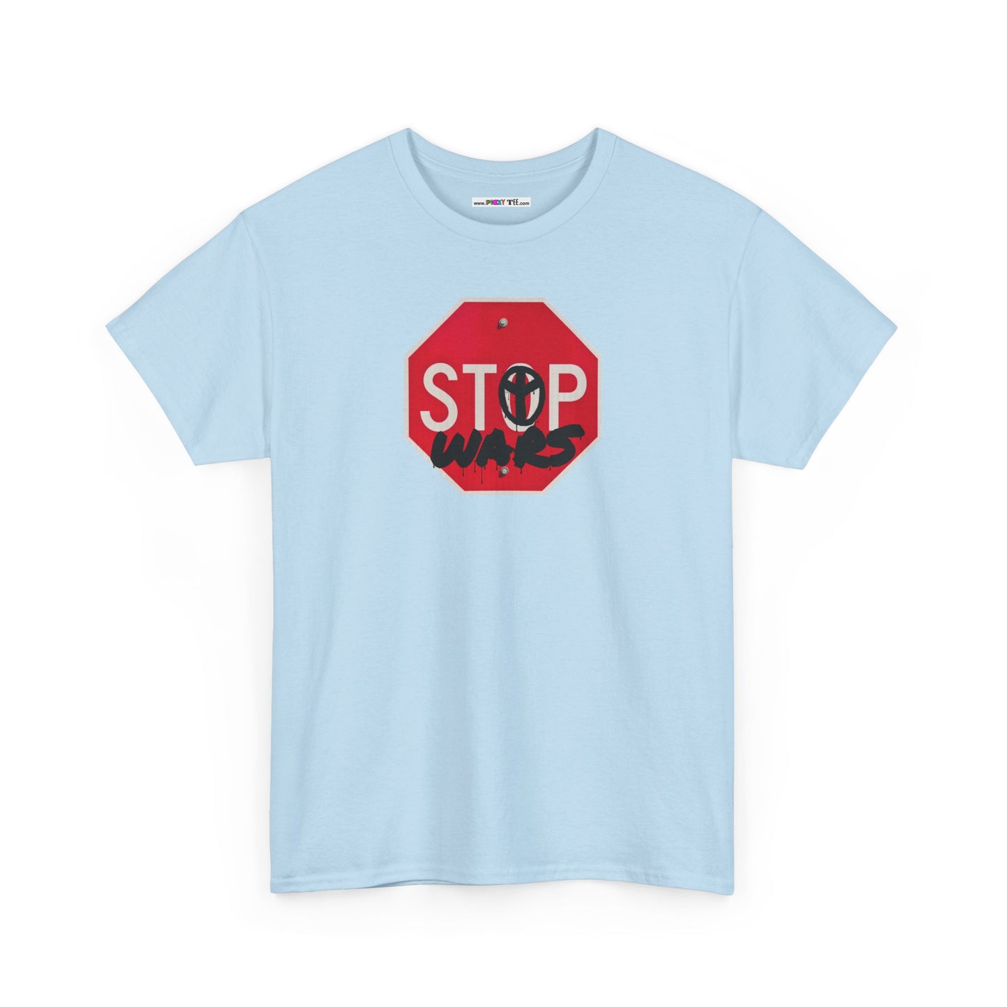 STOP wars Unisex Heavy Cotton Tee