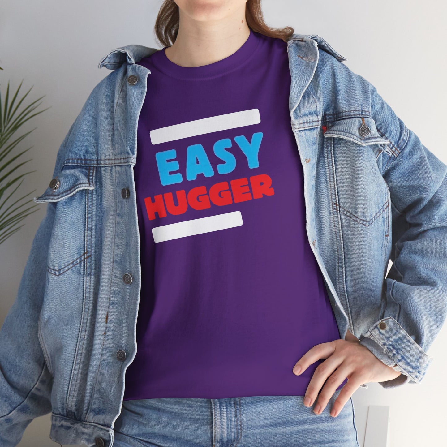 EASY HUGGER Unisex Heavy Cotton Tee