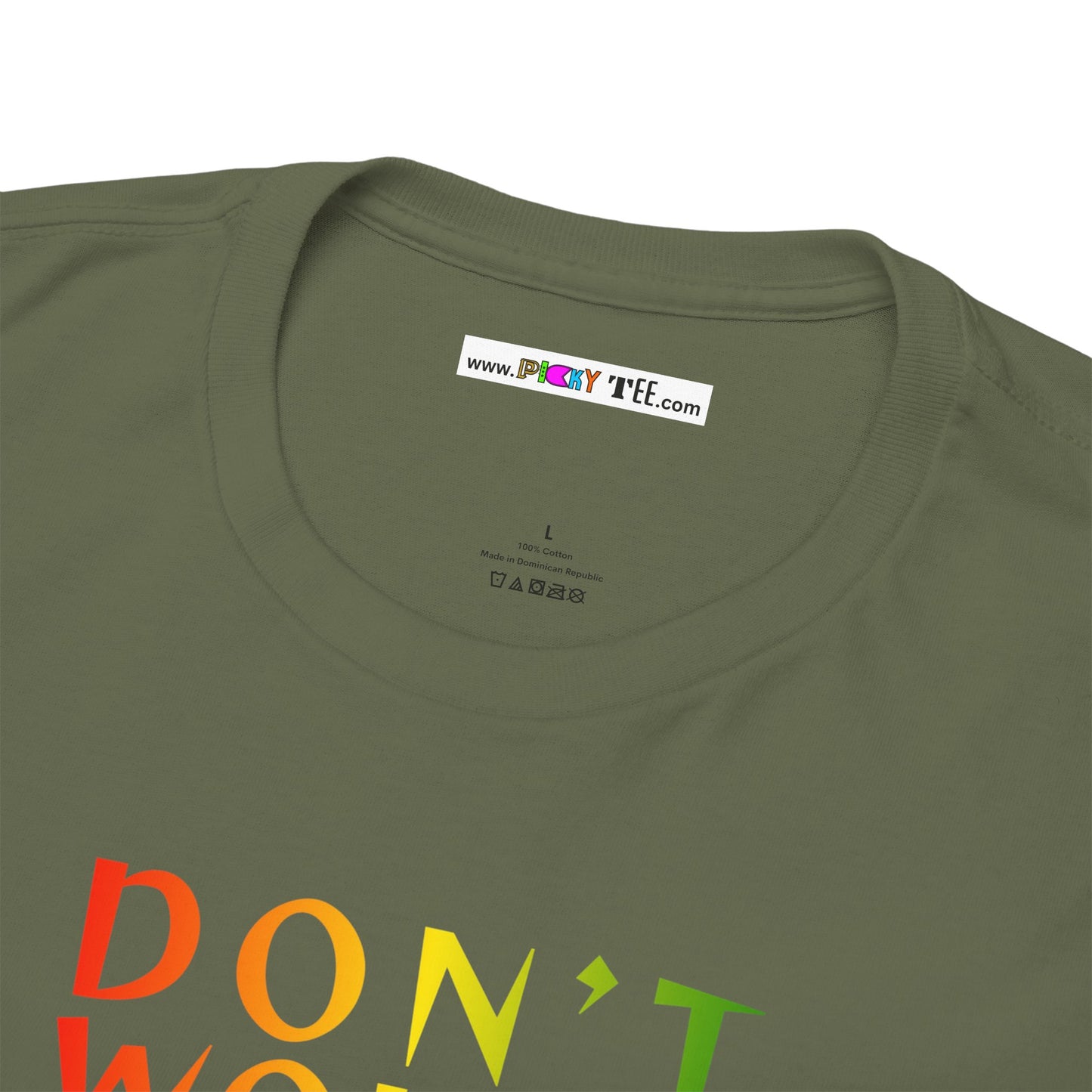 DON'T WORRY BOUT A THING CAUSE Unisex Heavy Cotton Tee