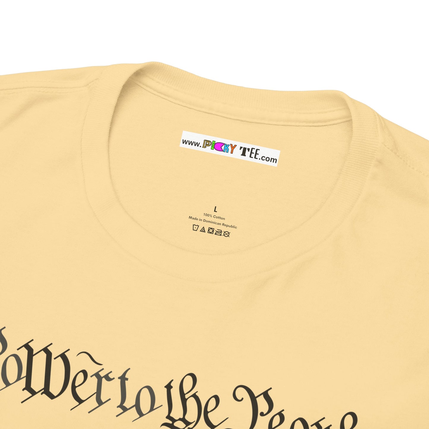 poWEr to THE PEOPLE Unisex Heavy Cotton Tee