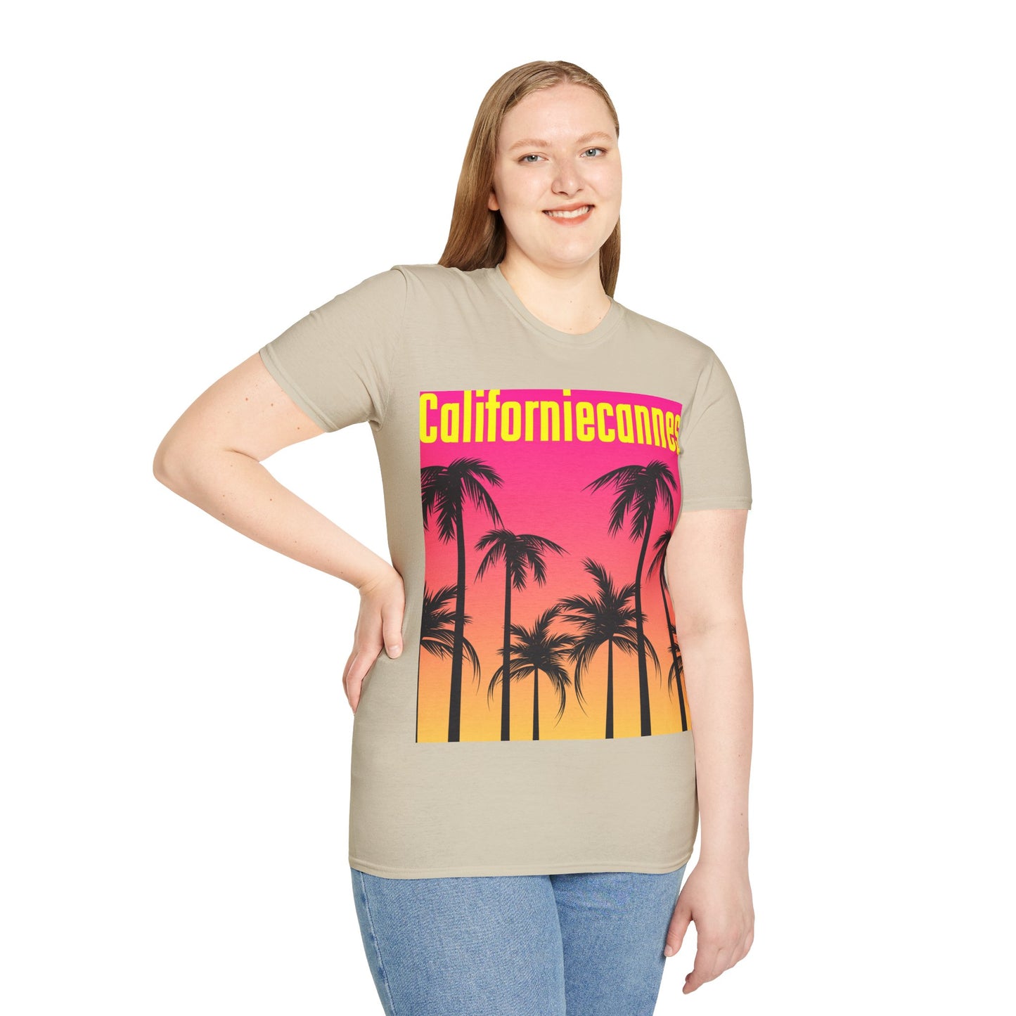 Californiecannes Unisex Softstyle 100% Cotton T-Shirt