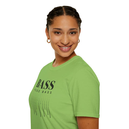 BASS HUGE BASS Unisex Softstyle 100% Cotton T-Shirt