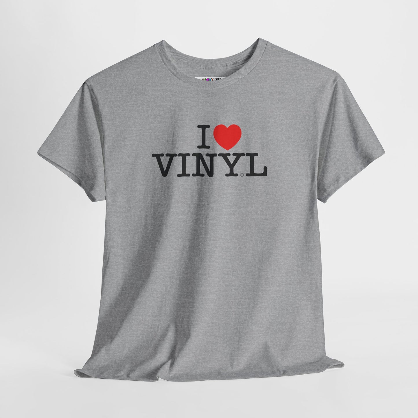 I ❤️ VINYL Unisex Heavy Cotton Tee