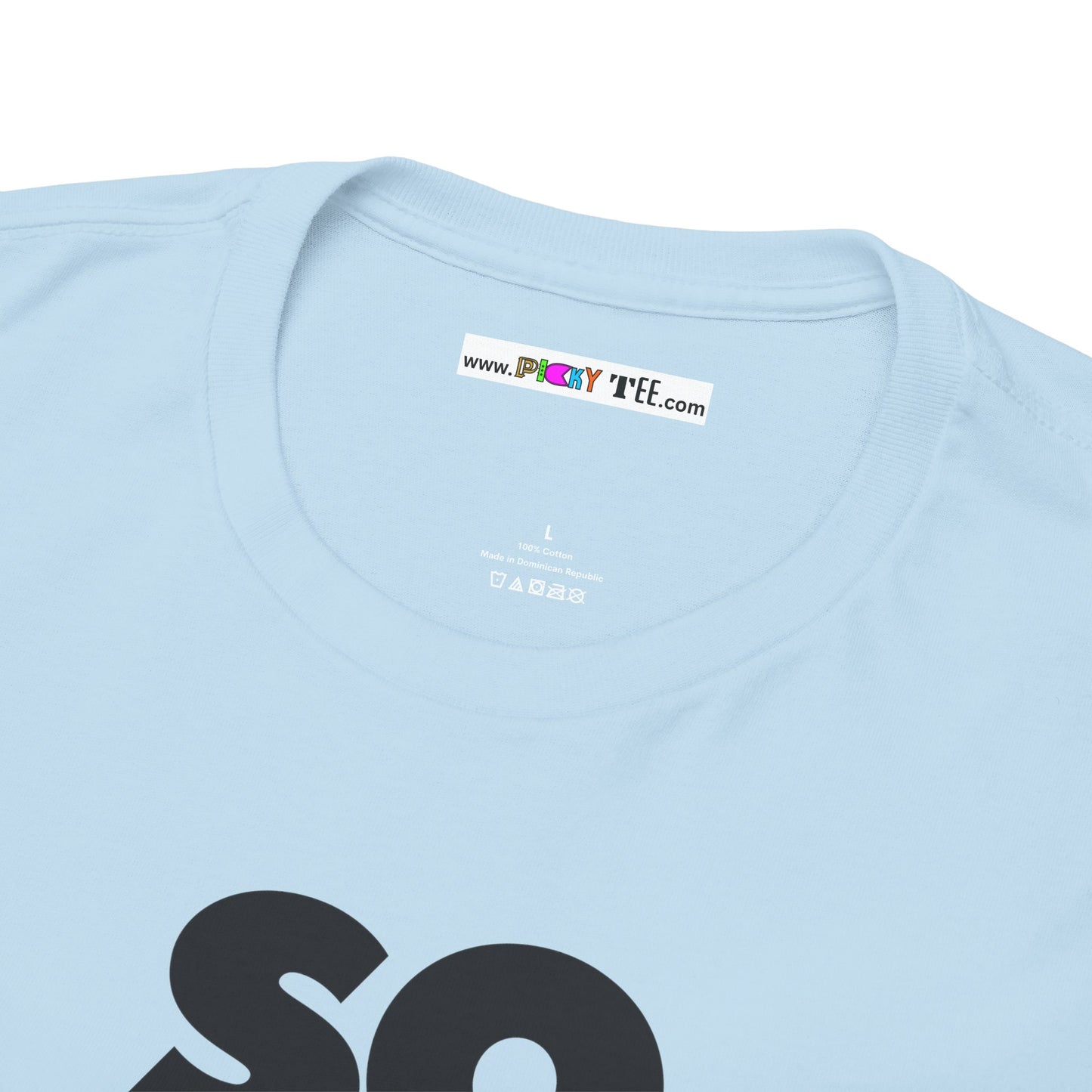 SO OVER IT Unisex Heavy Cotton Tee