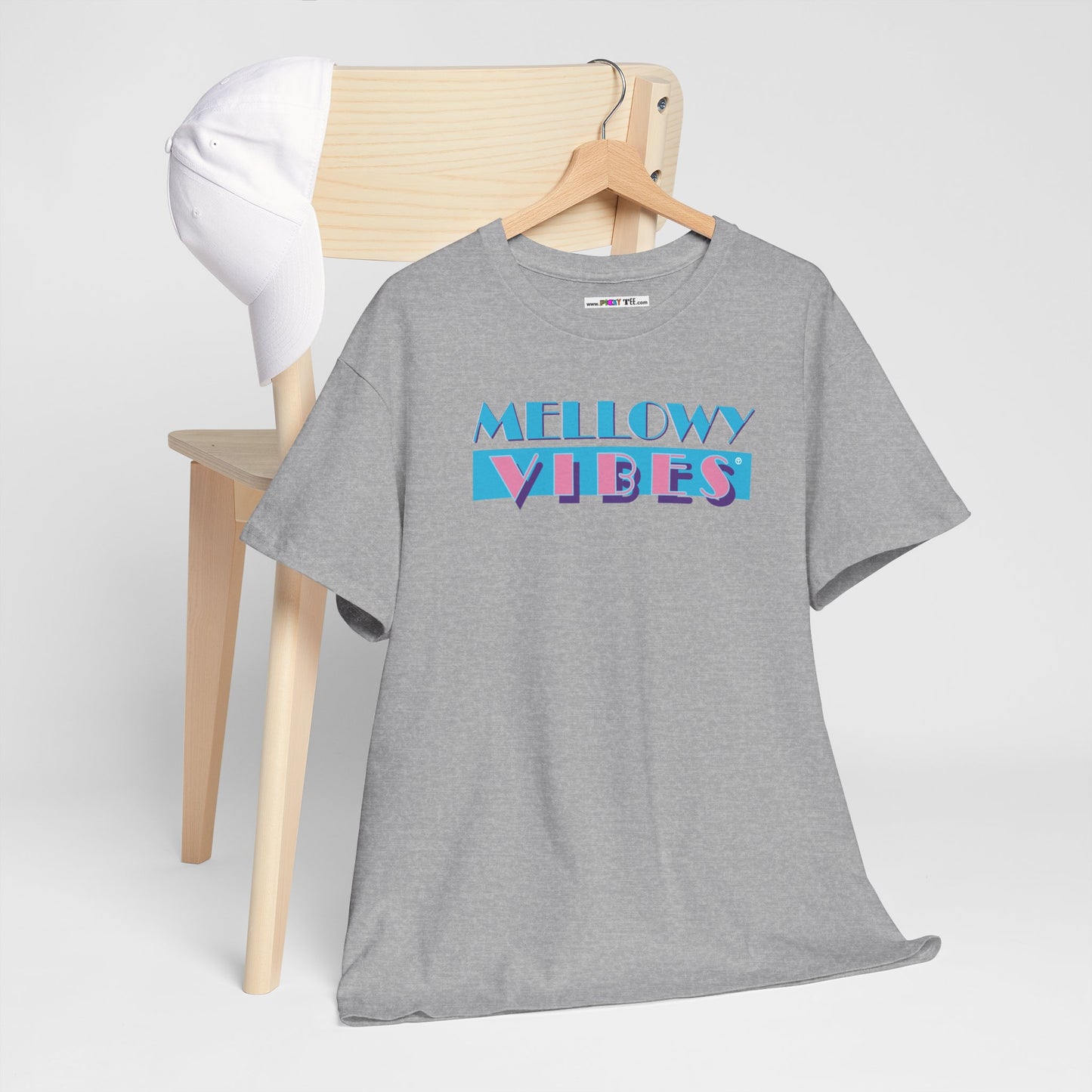 MELLOWY VIBES Unisex Heavy Cotton Tee
