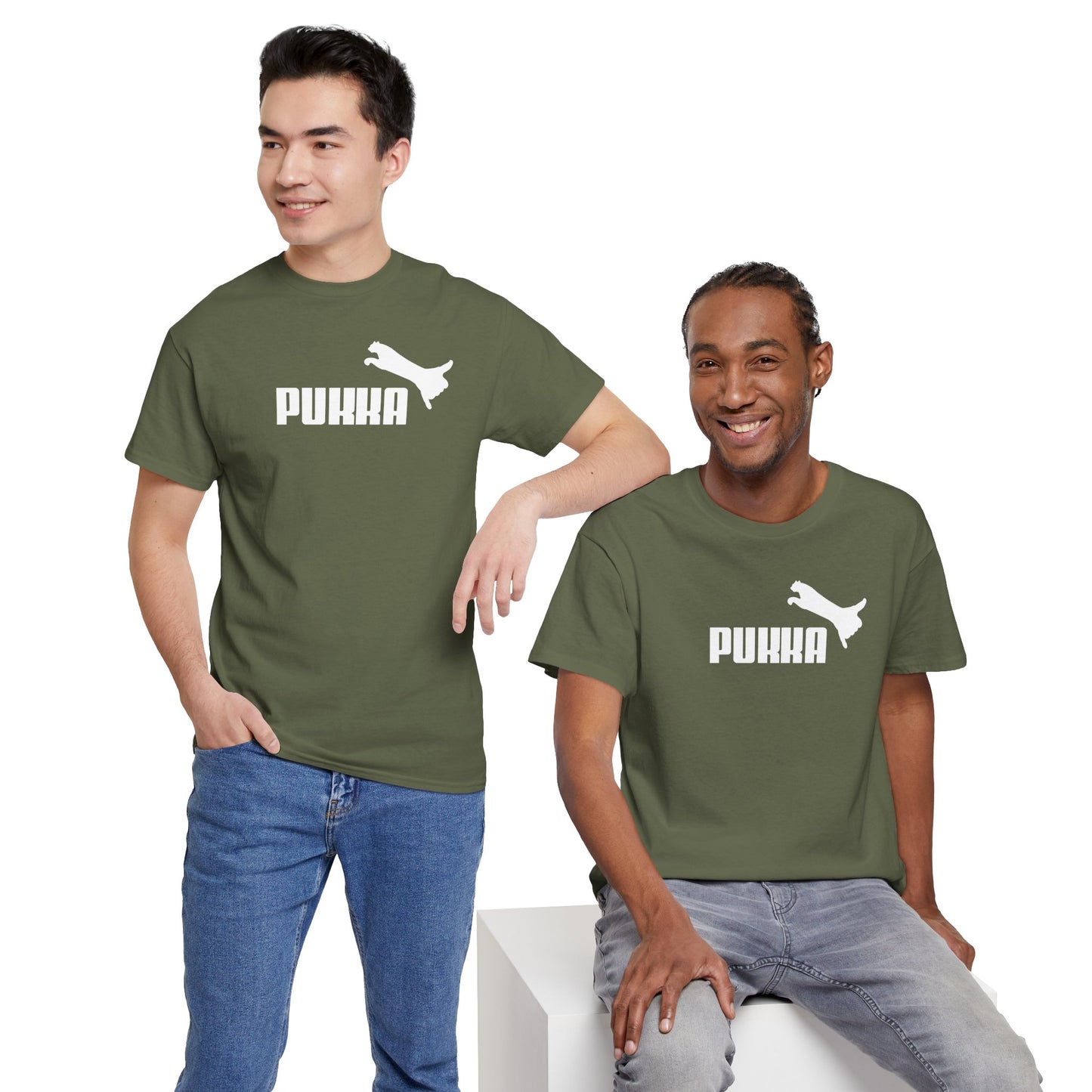 PUKKA Unisex Heavy Cotton Tee